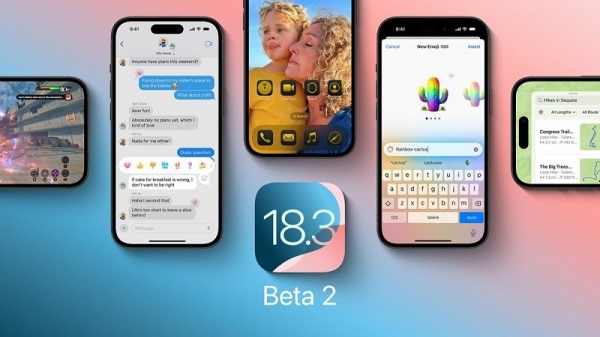 Apple phát hành iOS 18.3 và iPadOS 18.3 bản beta 2