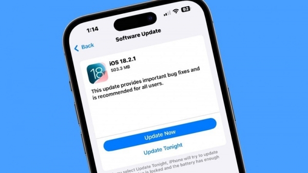 Cập nhật ngay iOS 18.2.1 để sửa lỗi quan trọng trên iPhone